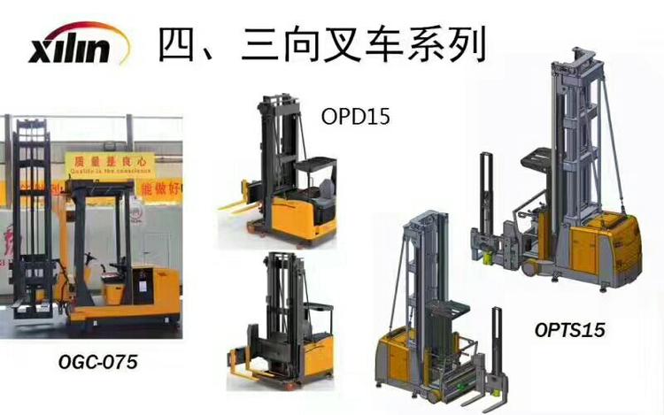 順德電動叉車價格詳解 1.5噸/2噸、升高5米至9米，搭載西林三向叉車OPD15如何選購？